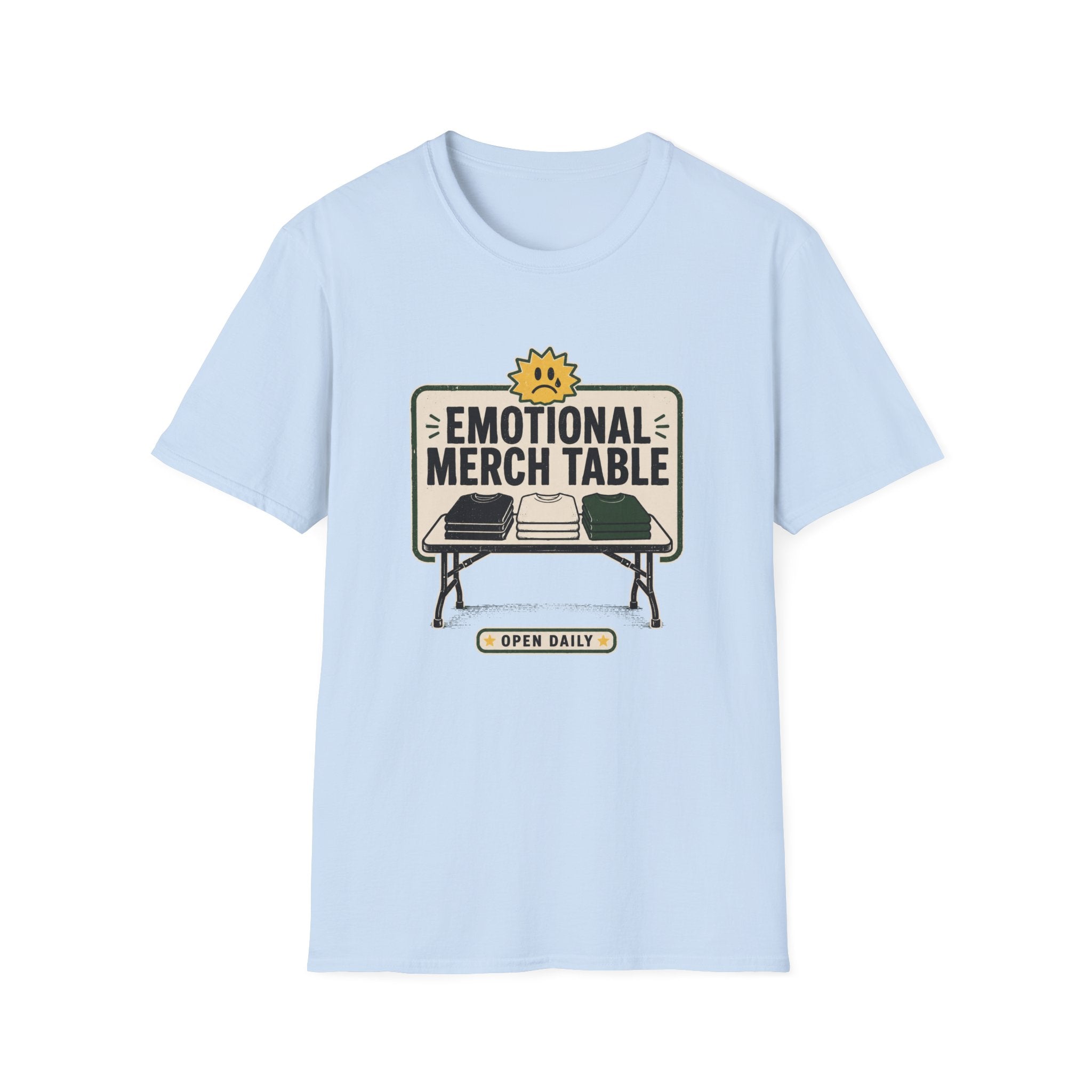Emotional Merch Table T-Shirt