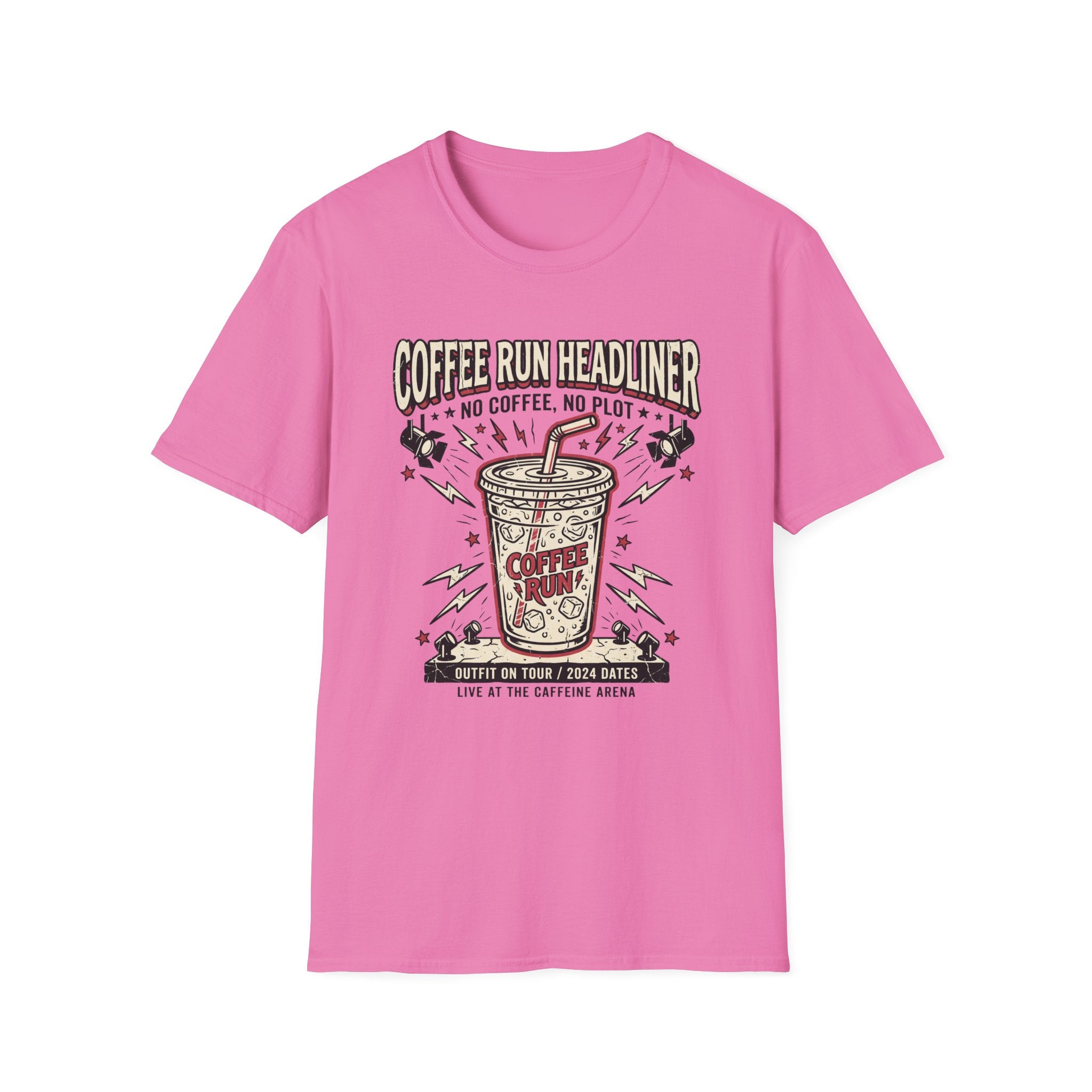 No Coffee, No Plot - T-Shirt