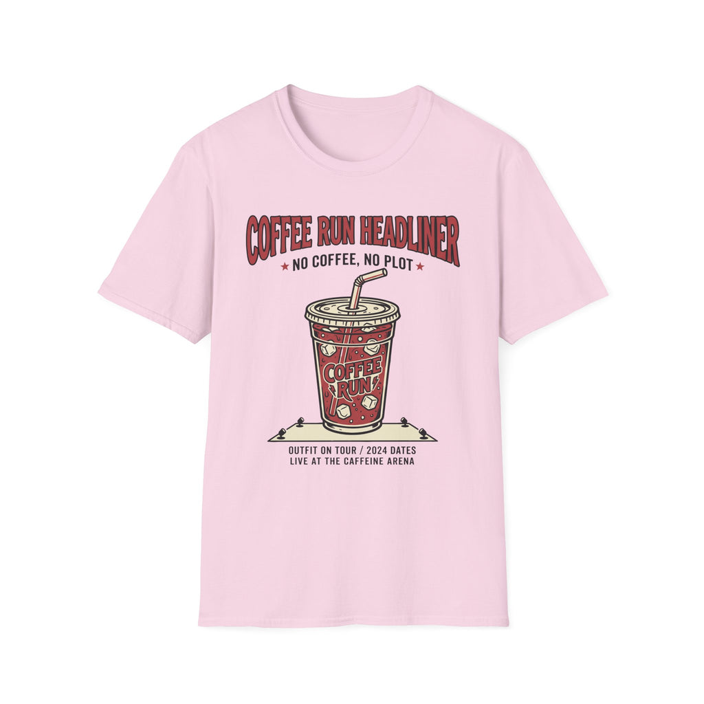 Coffee Run Headliner - T-Shirt