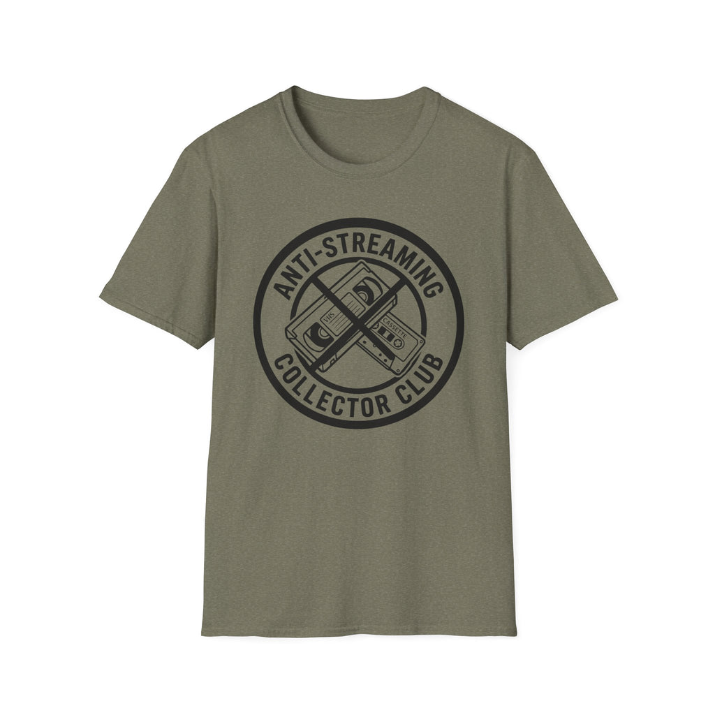 Anti-streaming collector club t-shirt