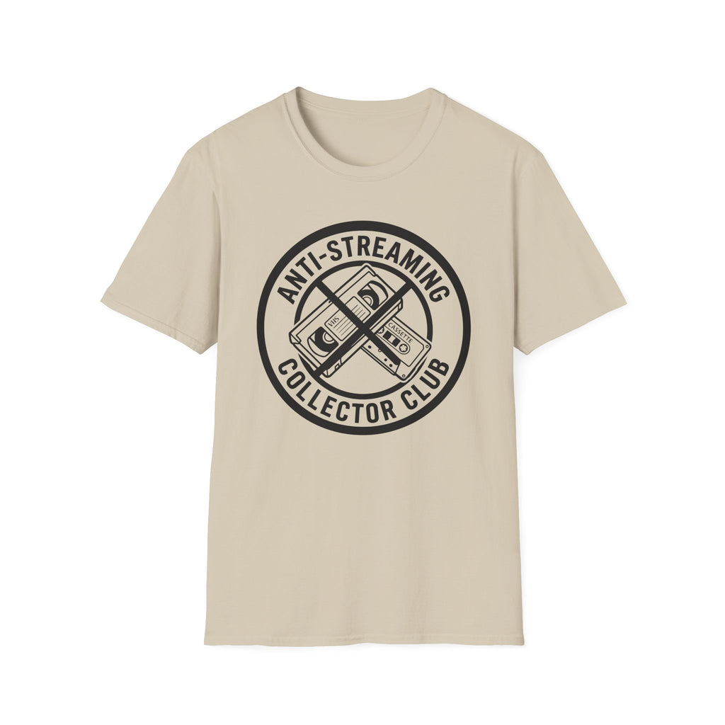 Anti-streaming collector club t-shirt
