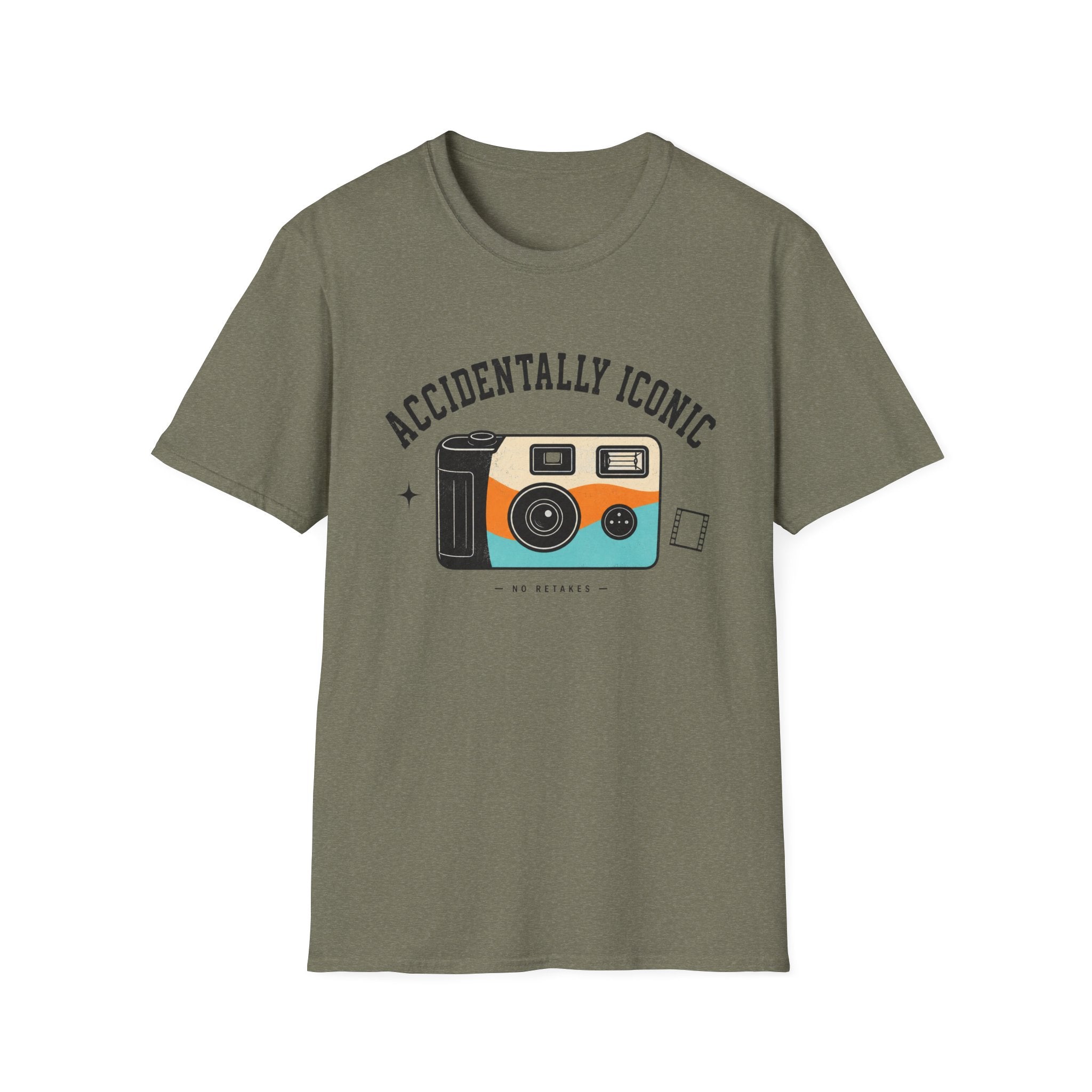 Accidentally Iconic Camera T-Shirt - Vintage Film Photography Tee