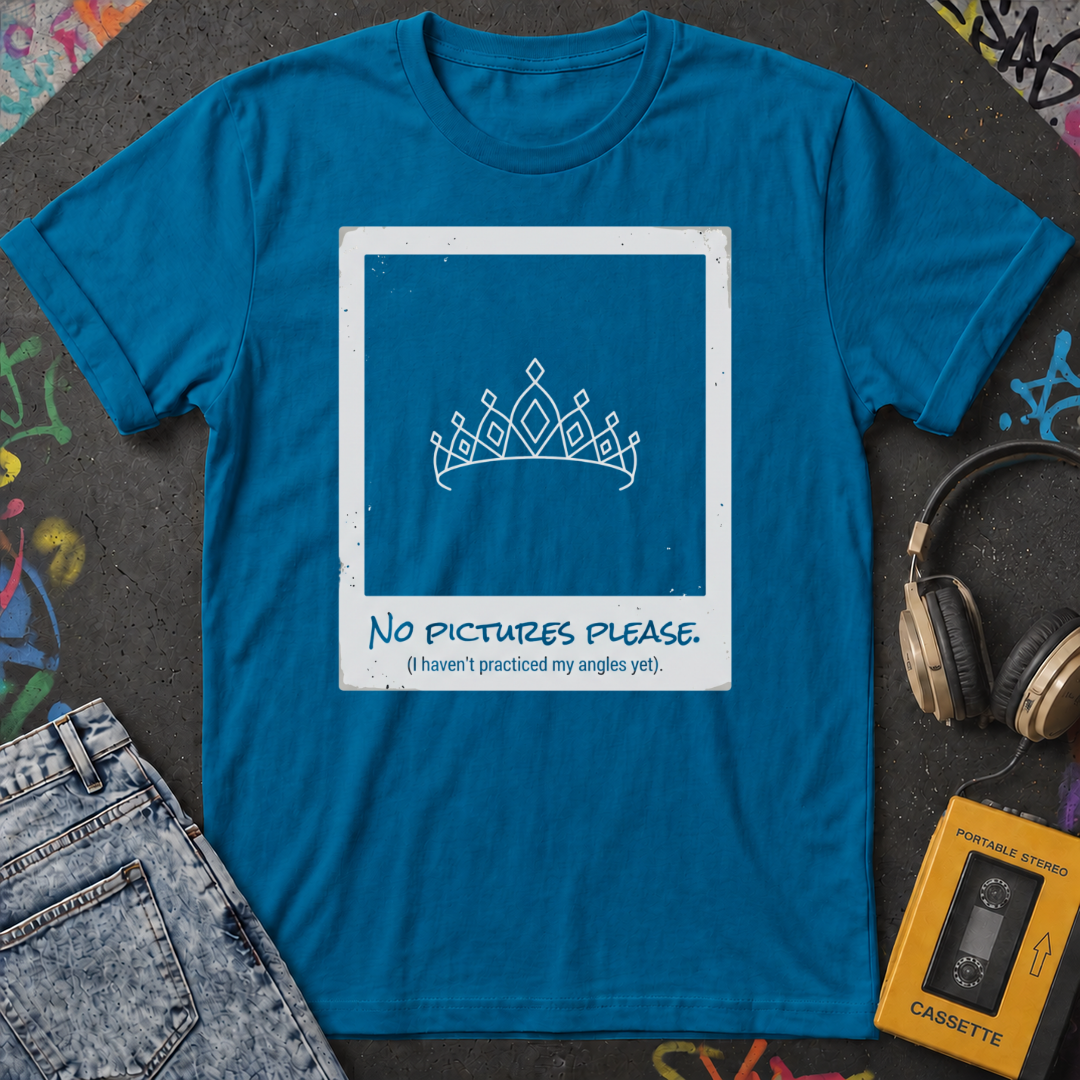 No Pictures Please T-Shirt