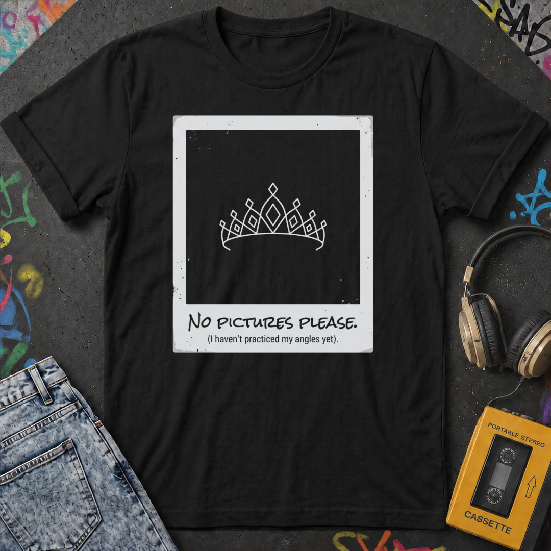 No Pictures Please T-Shirt