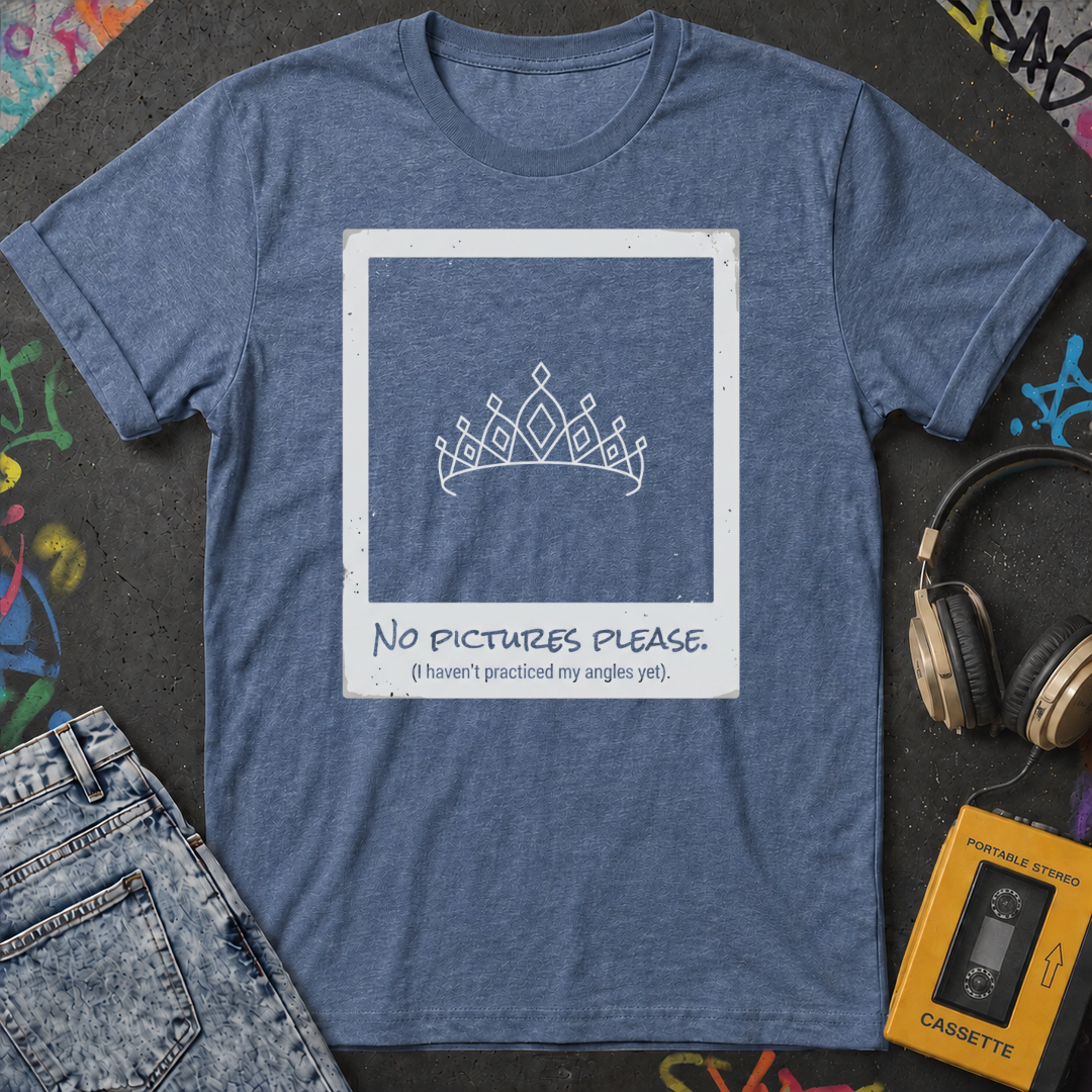 No Pictures Please T-Shirt
