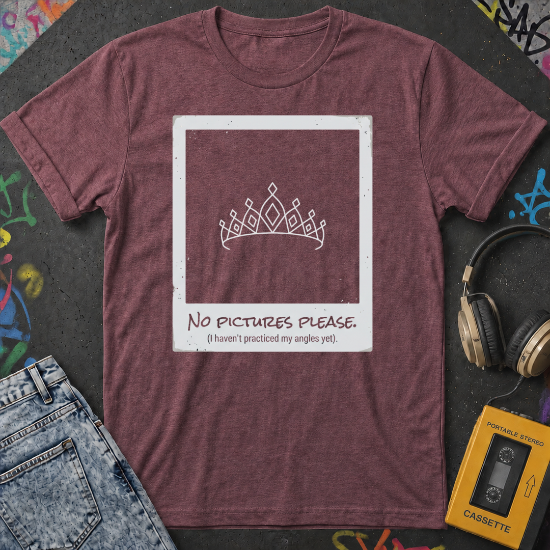 No Pictures Please T-Shirt