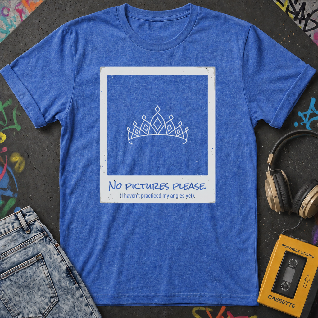 No Pictures Please T-Shirt